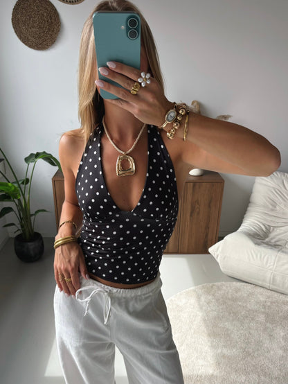 Summer Polka Dotted Top - MOOS the Label