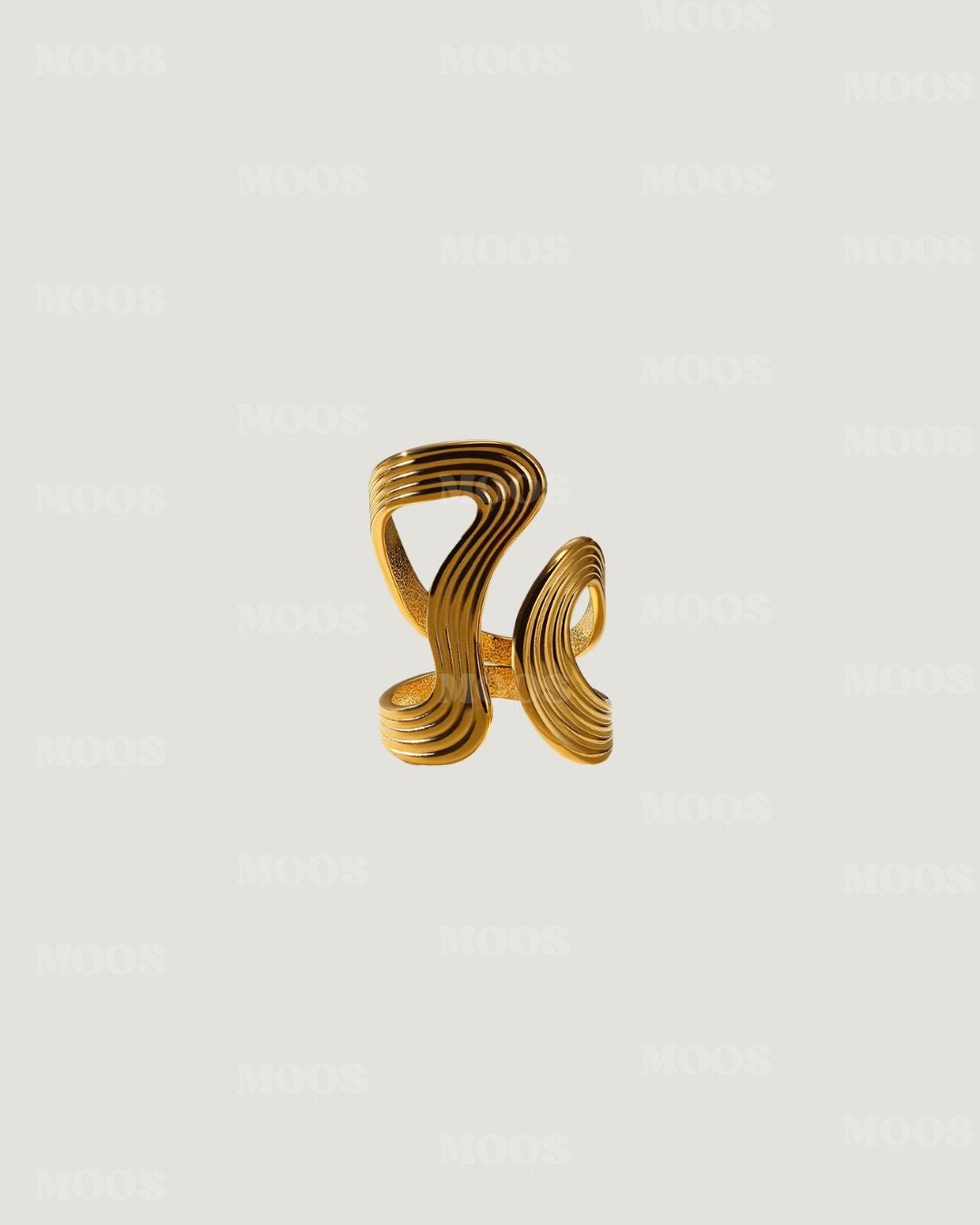 Twist Statement Ring - MOOS The Label